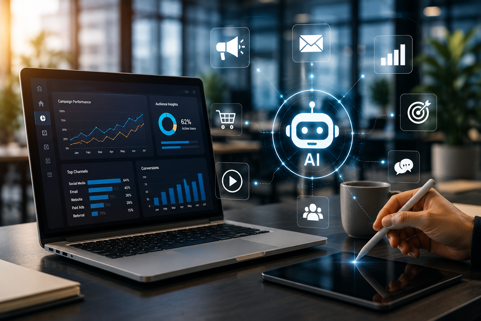 KI-Agenten im Marketing 2026: Wie Unternehmen Marketing automatisieren und personalisieren