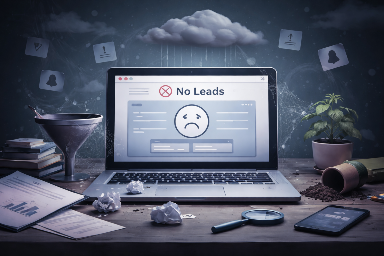 Warum die meisten Websites keine Leads generieren