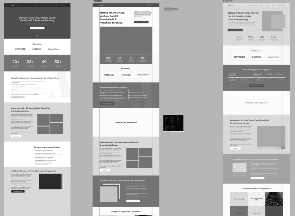 Wireframe - Digirelation