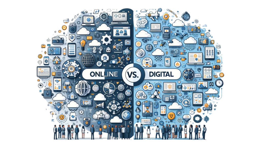 online vs digital