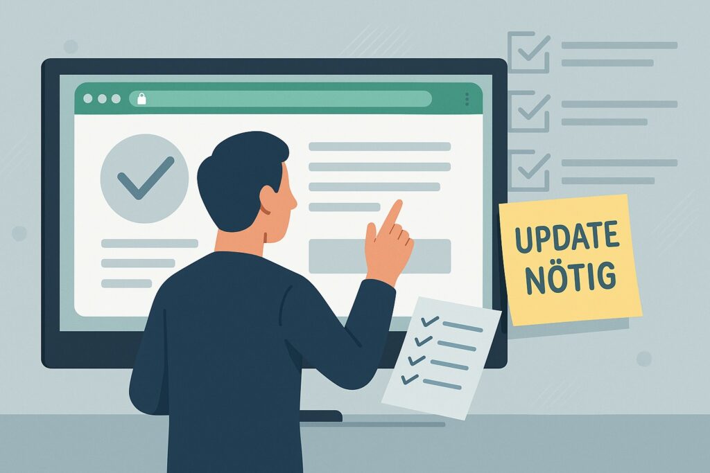 Website Zertifikat erneuern